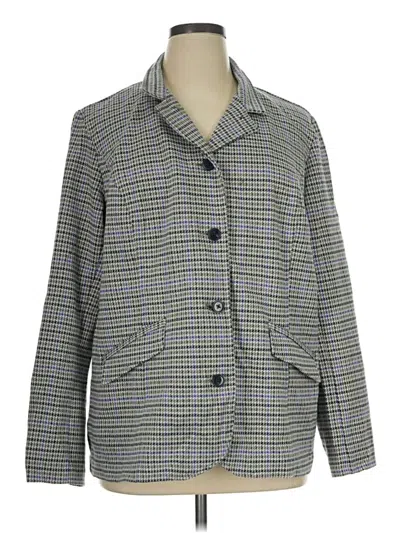 Pre-owned Jjill Jacket In Gray