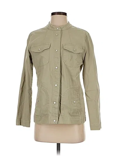 Pre-owned Jjill Jacket In Green