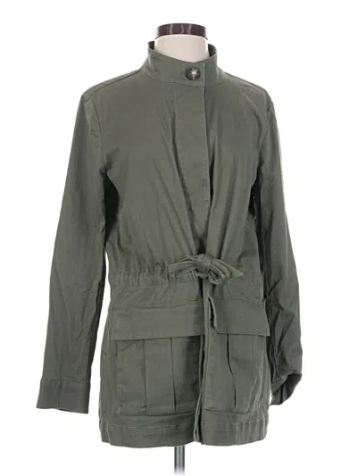 Pre-owned Jjill Jacket In Green