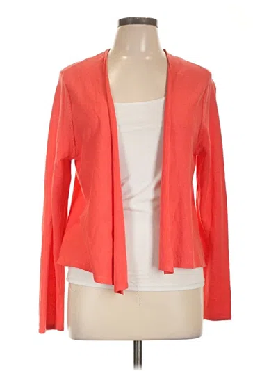 Pre-owned Jjill Jacket In Orange