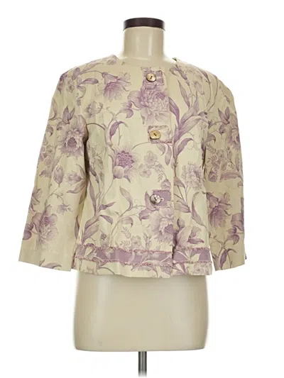 Pre-owned Jjill Jacket In Purple