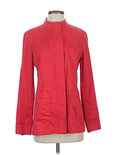 Pre-owned Jjill Jacket In Red