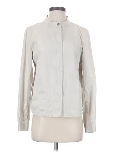 Pre-owned Jjill Jacket In Silver