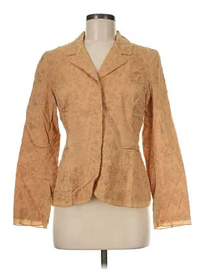 Pre-owned Jjill Jacket In Tan