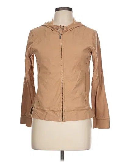 Pre-owned Jjill Jacket In Tan