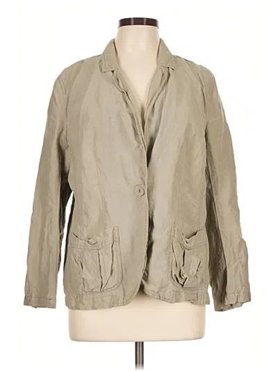 Pre-owned Jjill Jacket In Tan