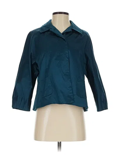 Pre-owned Jjill Jacket In Teal