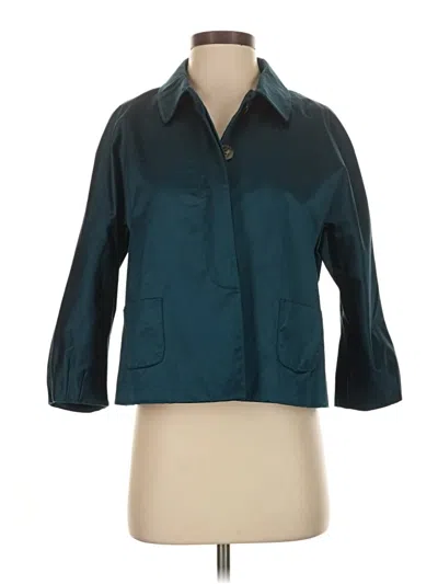 Pre-owned Jjill Jacket In Teal