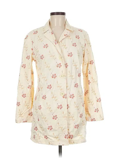 Pre-owned Jjill Jacket In White