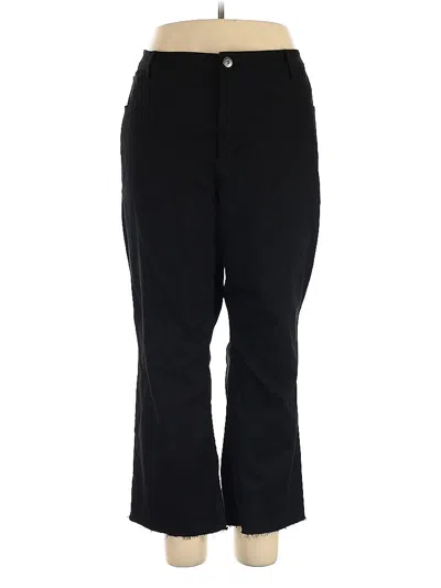 Pre-owned Jjill Jeans In Black