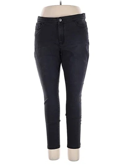 Pre-owned Jjill Jeans In Black