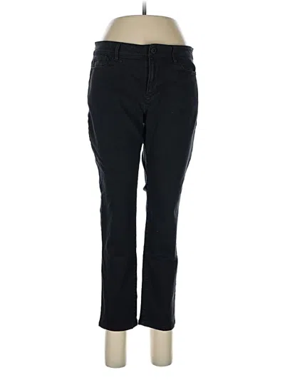 Pre-owned Jjill Jeans In Black