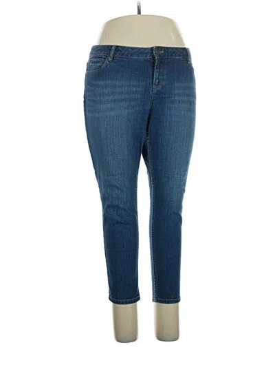 Pre-owned Jjill Jeans In Blue