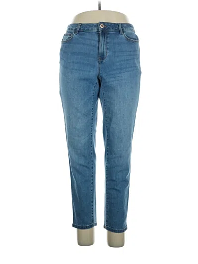Pre-owned Jjill Jeans In Blue