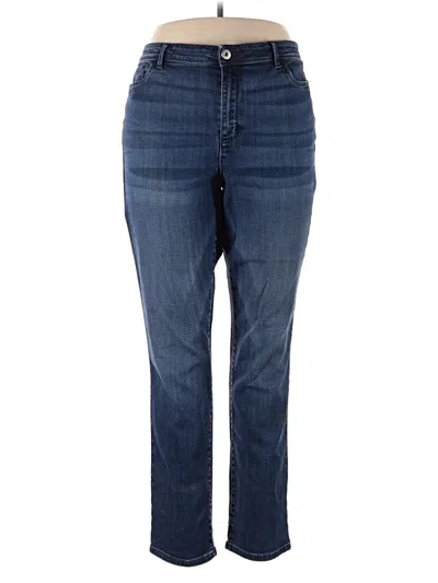 Pre-owned Jjill Jeans In Blue