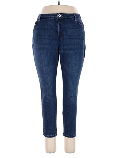 Pre-owned Jjill Jeans In Blue