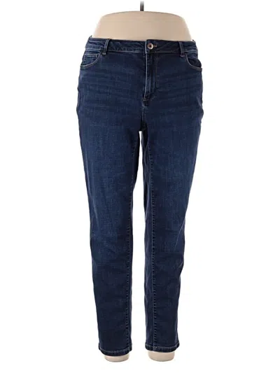Pre-owned Jjill Jeans In Blue