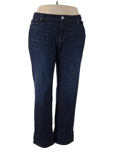Pre-owned Jjill Jeans In Blue