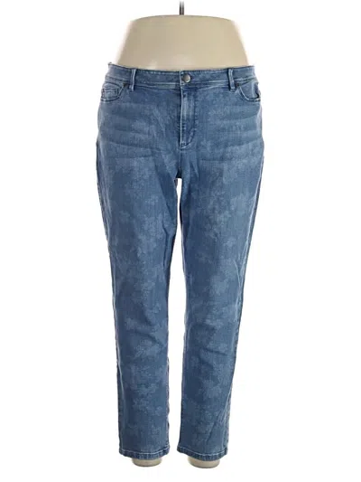 Pre-owned Jjill Jeans In Blue