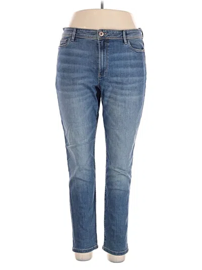Pre-owned Jjill Jeans In Blue