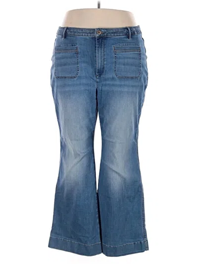 Pre-owned Jjill Jeans In Blue