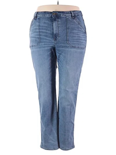 Pre-owned Jjill Jeans In Blue