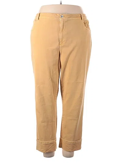 Pre-owned Jjill Jeans In Brown