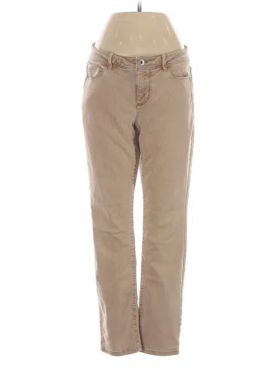 Pre-owned Jjill Jeans In Brown