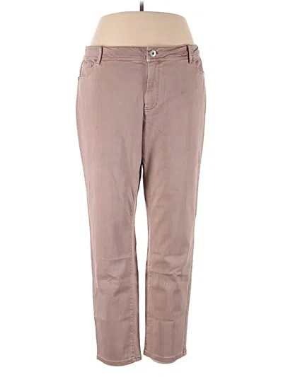 Pre-owned Jjill Jeans In Brown