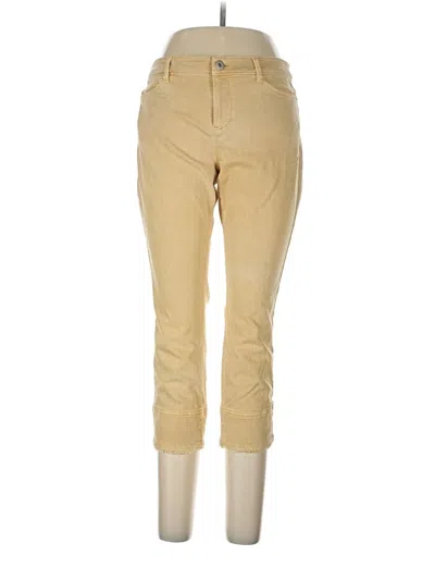 Pre-owned Jjill Jeans In Gold