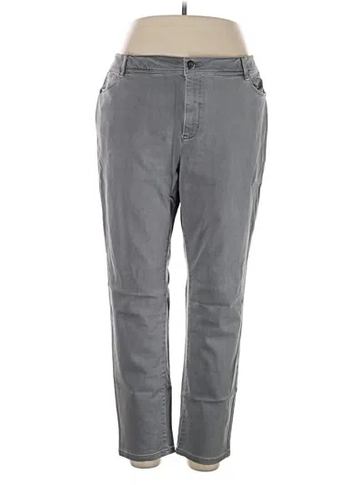 Pre-owned Jjill Jeans In Gray