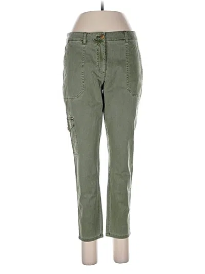 Pre-owned Jjill Jeans In Green