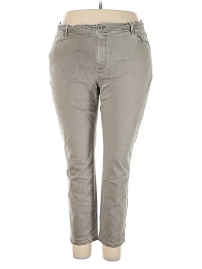 Pre-owned Jjill Jeans In Green