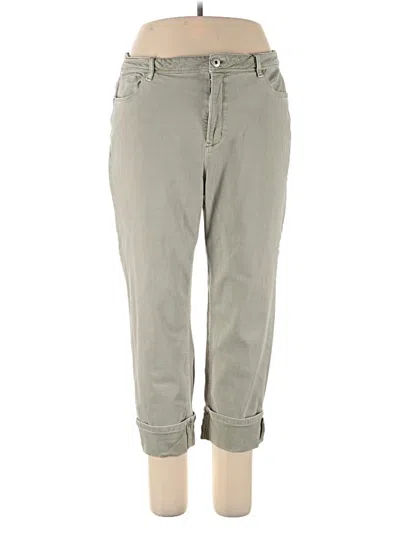 Pre-owned Jjill Jeans In Green