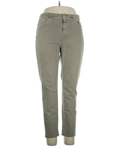 Pre-owned Jjill Jeans In Green