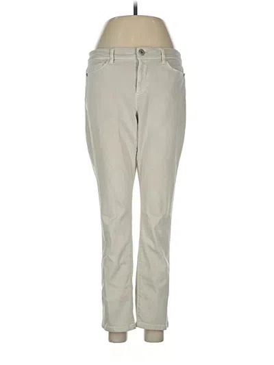 Pre-owned Jjill Jeans In Ivory