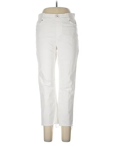 Pre-owned Jjill Jeans In Ivory