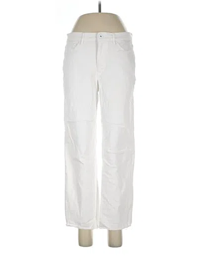 Pre-owned Jjill Jeans In Ivory