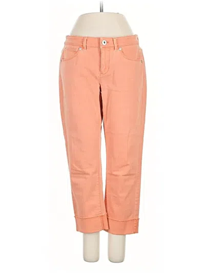 Pre-owned Jjill Jeans In Orange