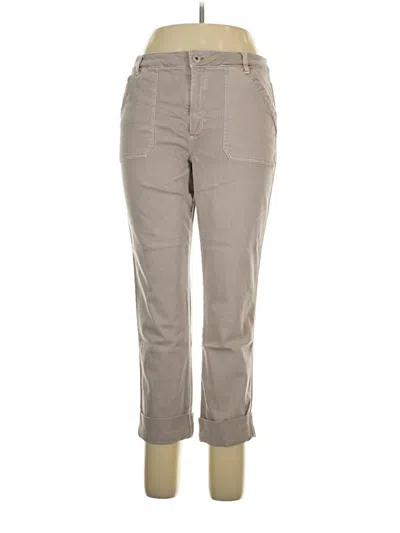 Pre-owned Jjill Jeans In Tan