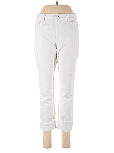 Pre-owned Jjill Jeans In White