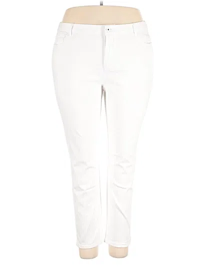 Pre-owned Jjill Jeans In White