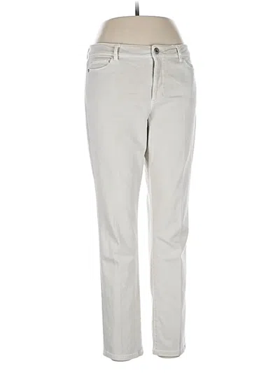 Pre-owned Jjill Jeans In White
