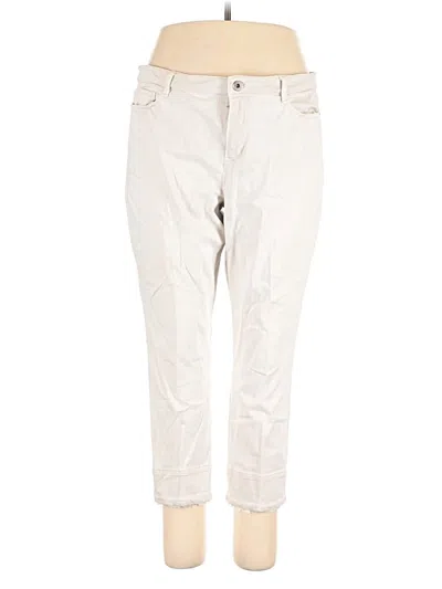 Pre-owned Jjill Jeans In White