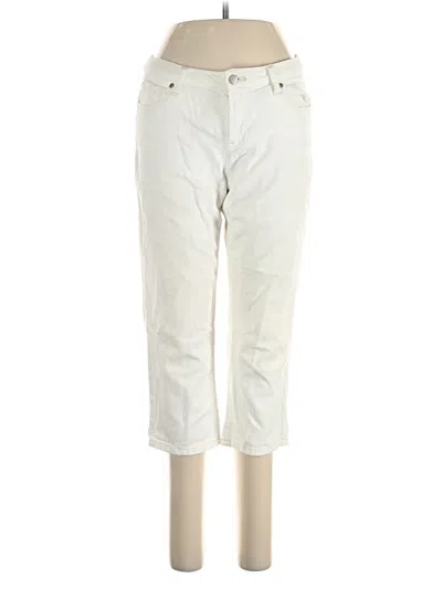 Pre-owned Jjill Jeans In White