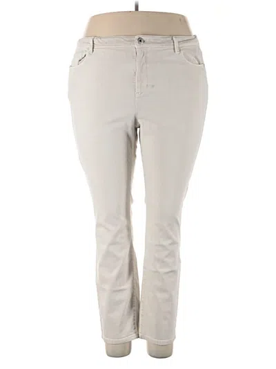 Pre-owned Jjill Jeans In White