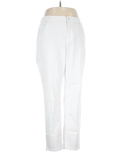 Pre-owned Jjill Jeans In White