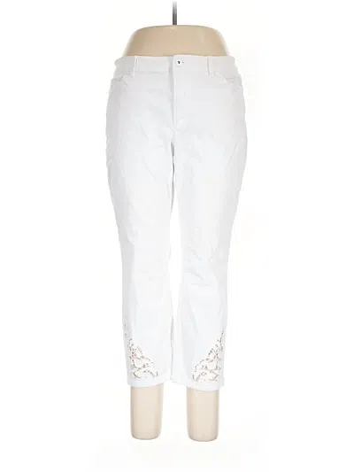 Pre-owned Jjill Jeans In White