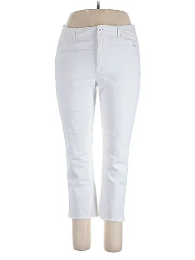 Pre-owned Jjill Jeans In White