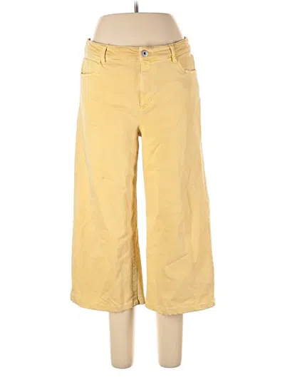 Pre-owned Jjill Jeans In Yellow